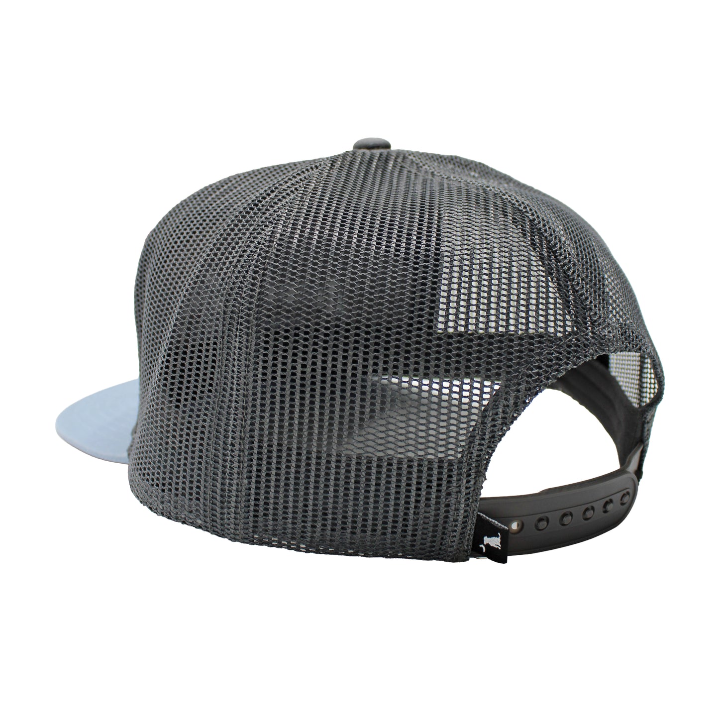 Modern Script 7 Panel Hat - Light Gray/Gray