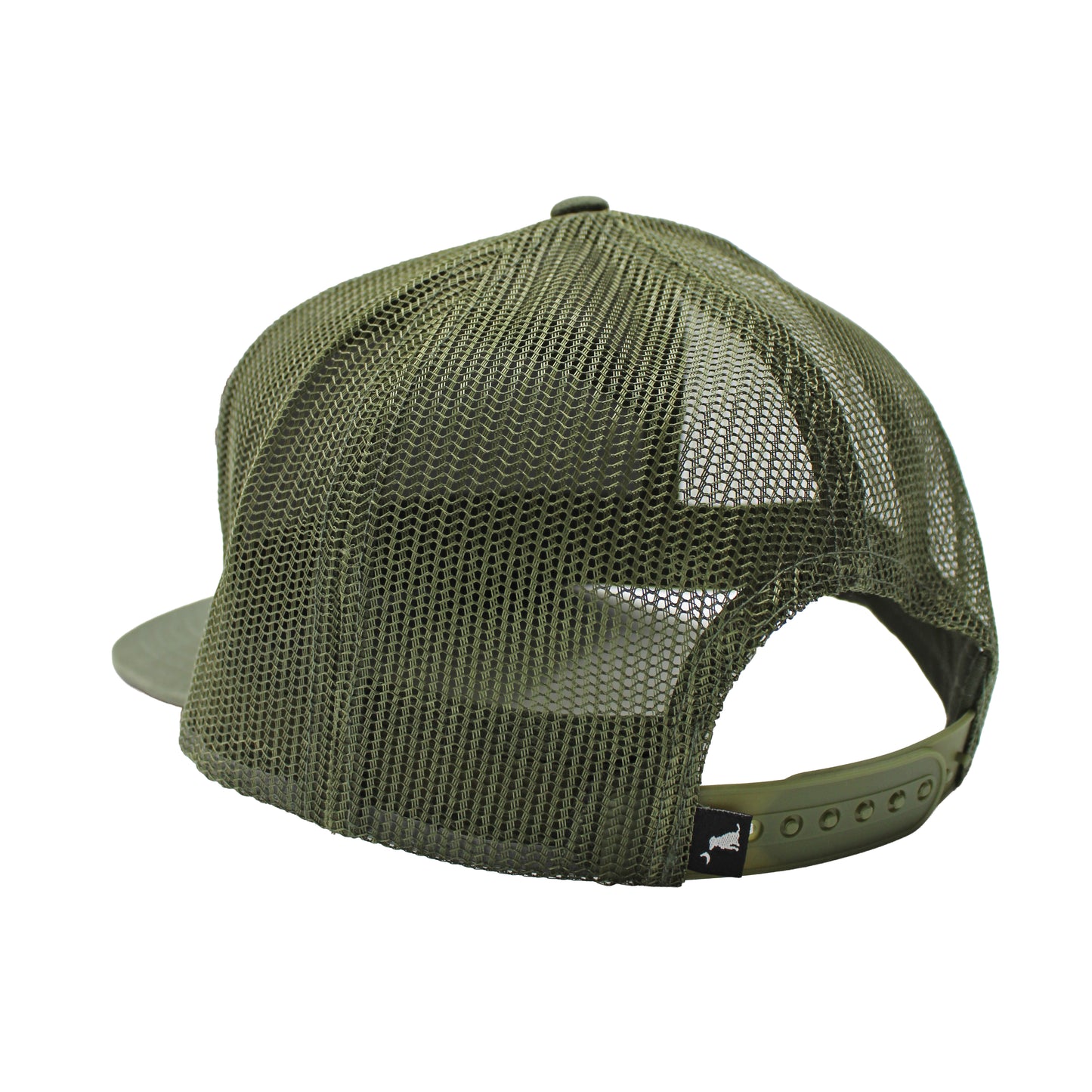 Vintage ESTD Badge 7 Panel Hat - Dark Green/Green