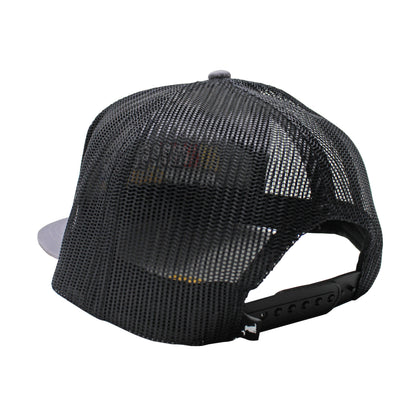 Hot Wheels 7 Panel Hat - Charcoal/Ash