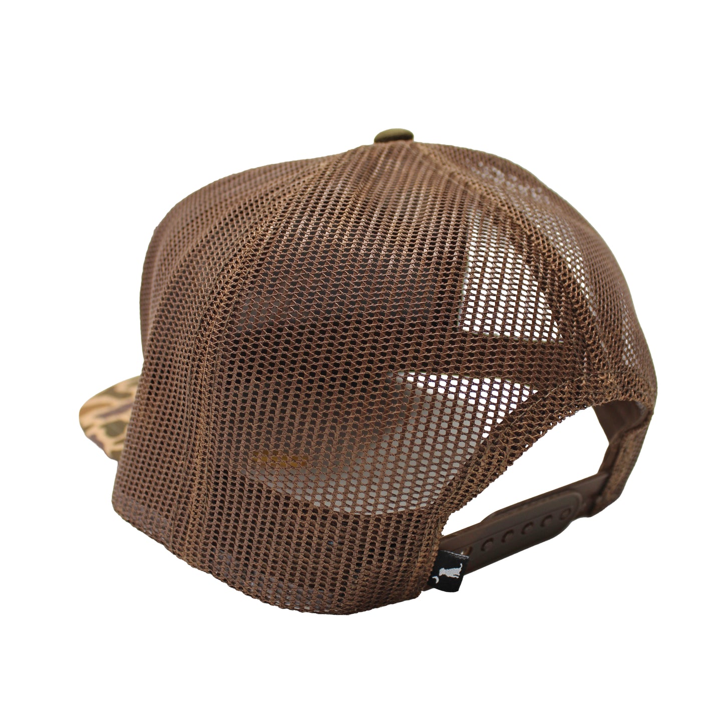 Plain Duck 7 Panel Hat - Old School Camo