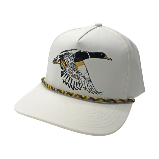 Flight High Crown Rope Hat - Stone