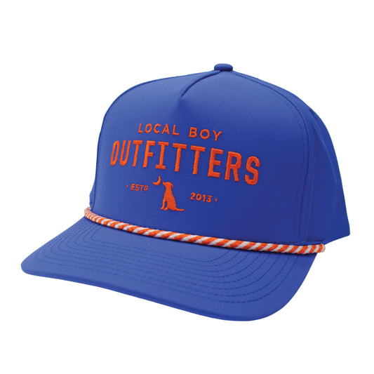 Collegiate High Crown Rope Hat - Core Blue