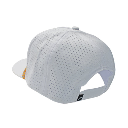 Collegiate Patch Perforated Rope Hat - Big Orange/Gray