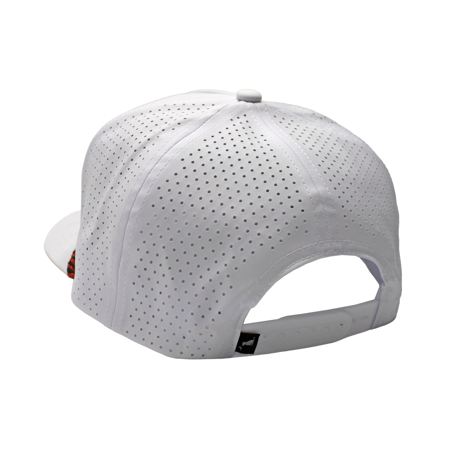 Collegiate Patch Perforated Rope Hat - Burnt Orange/Charcoal