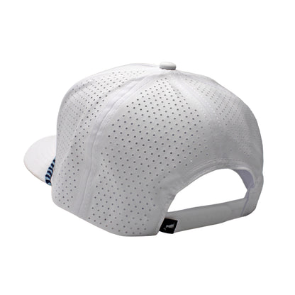 Collegiate Patch Perforated Rope Hat - Carolina Blue/Navy