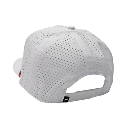 Collegiate Patch Perforated Rope Hat - Orange/Core Blue