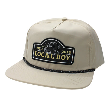 Lab Lines Low Profile Rope Hat - Light Khaki