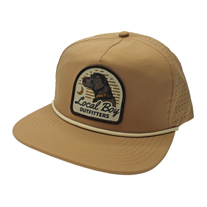 Lab Arch Low Profile Perforated Rope Hat - Tan