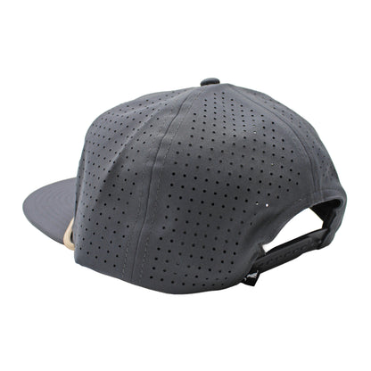 Brush Camo Mark Low Profile Perforated Rope Hat - Charcoal