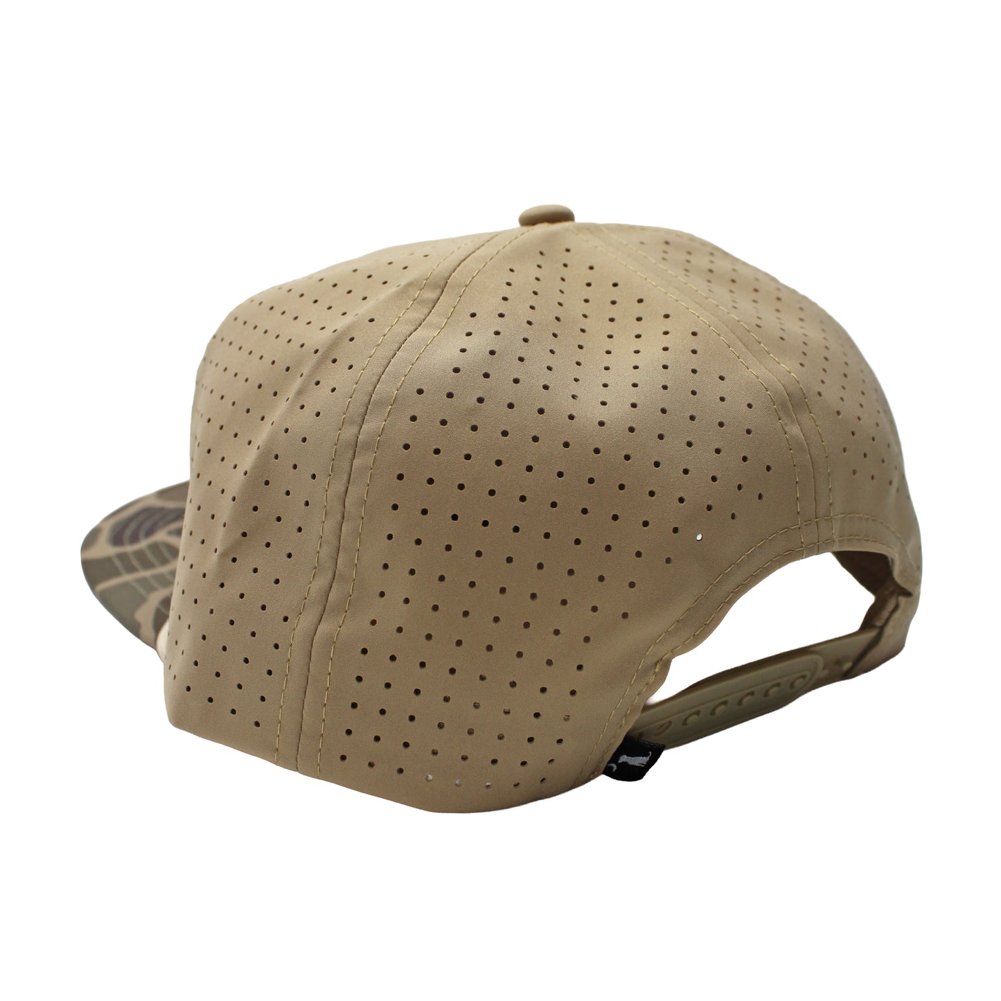 Ascent Patch Low Profile Perforated Rope Hat - Khaki/Brush Camo