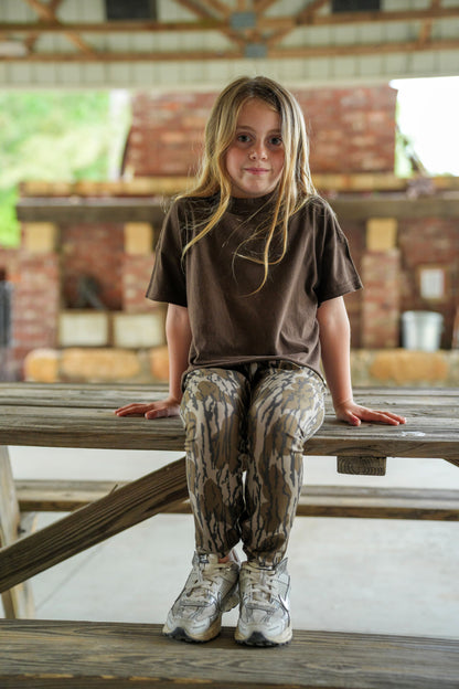 Youth Local Girl Leggings - Mossy Oak Original Bottomland