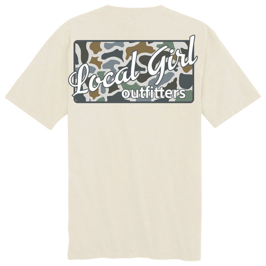 LG LCF Bluff Plate SS Tee - Ivory