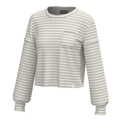 Local Girl Revive Crew - Light Sand/White