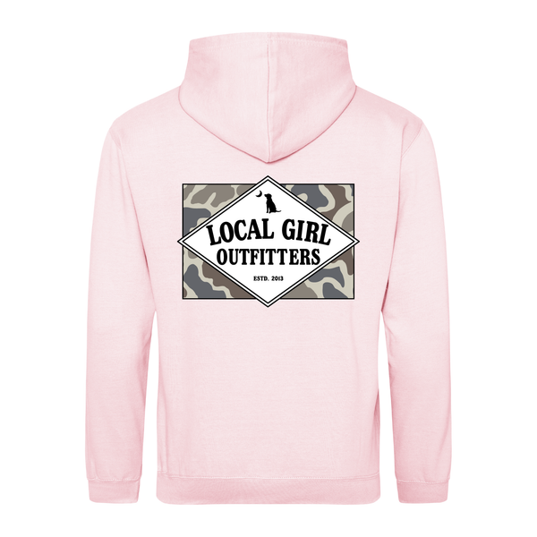 la gear hoodie ladies LG Founders Flag LCF Hoodie Baby Pink / 2XL
