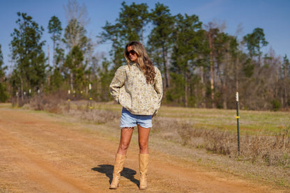 Local Girl Hilltop Hoodie - Forest Camo Desert