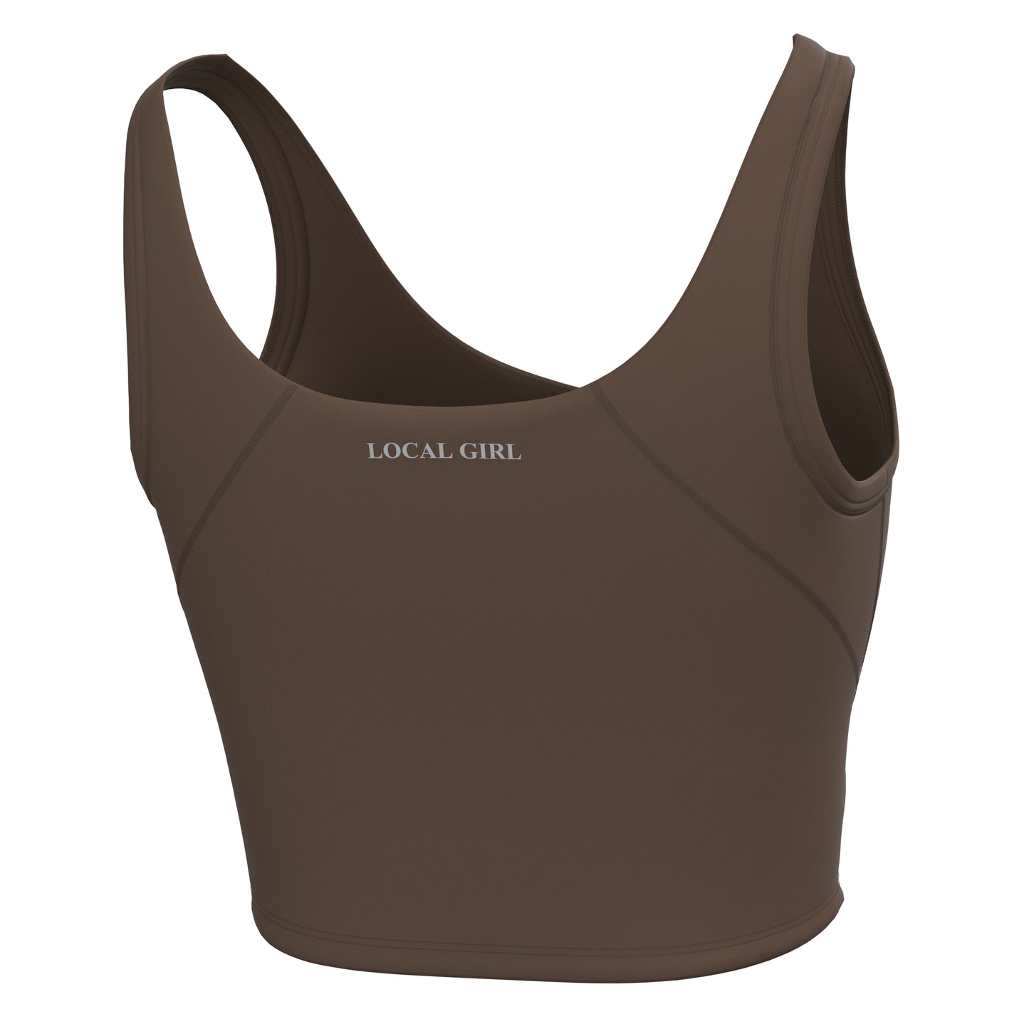 Local Girl Tank Top - Espresso