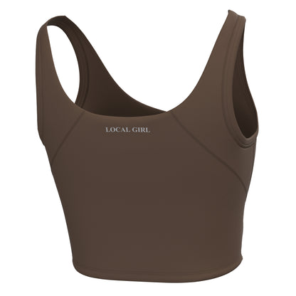 Local Girl Tank Top - Espresso