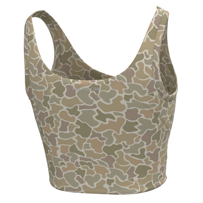 Local Girl Tank Top - Forest Camo Desert