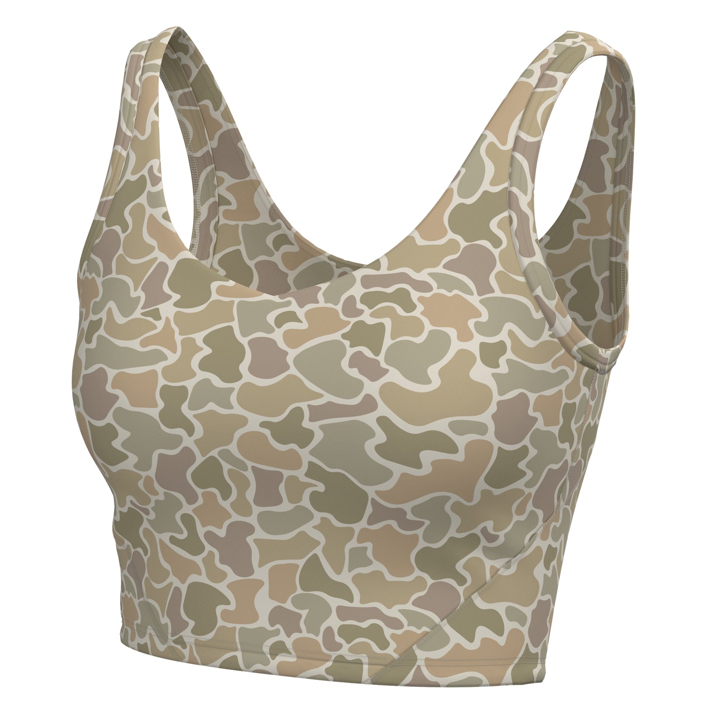 Local Girl Tank Top - Forest Camo Desert