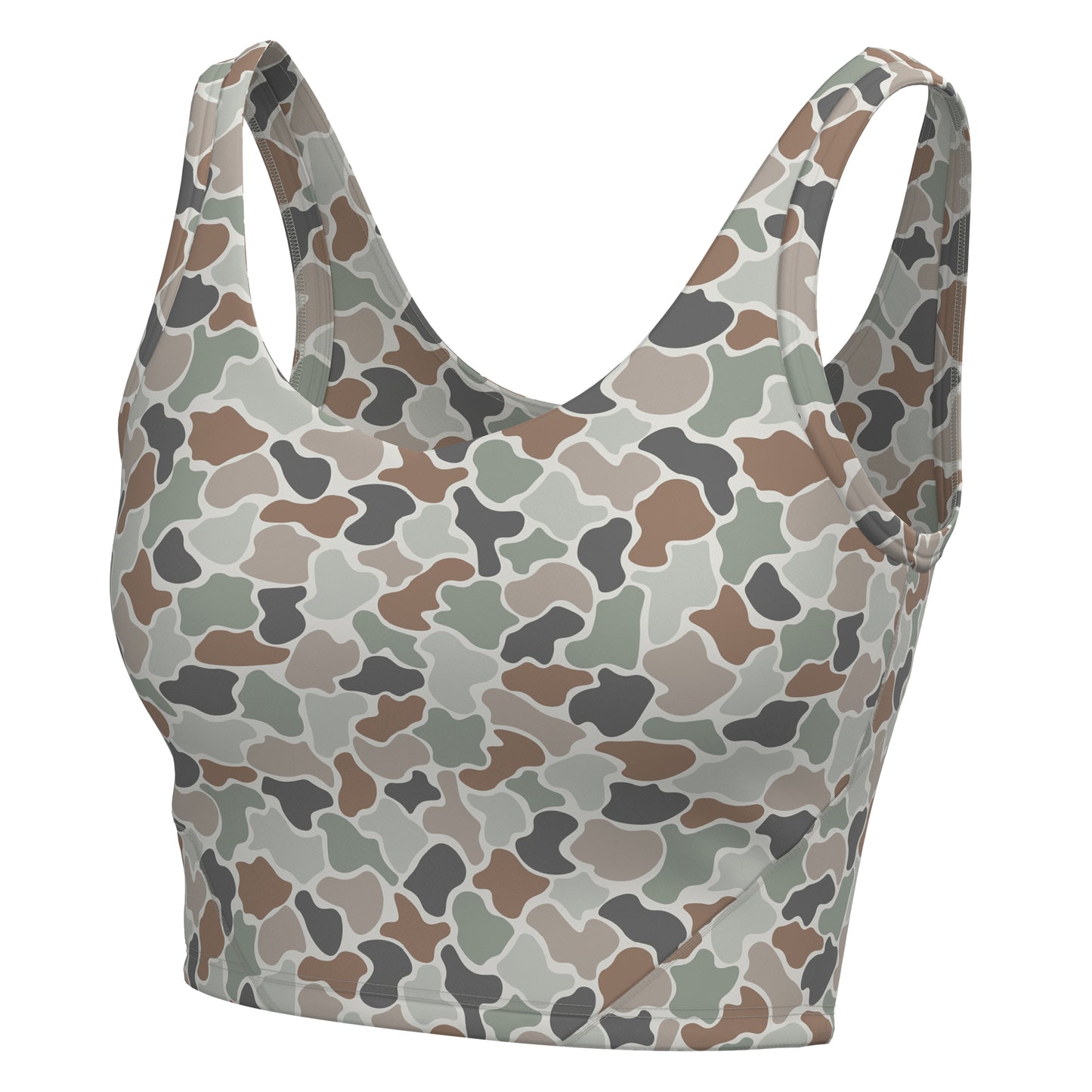 Local Girl Tank Top - Forest Camo Flora