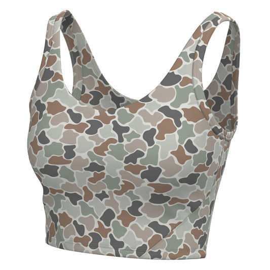 Local Girl Tank Top - Forest Camo Flora
