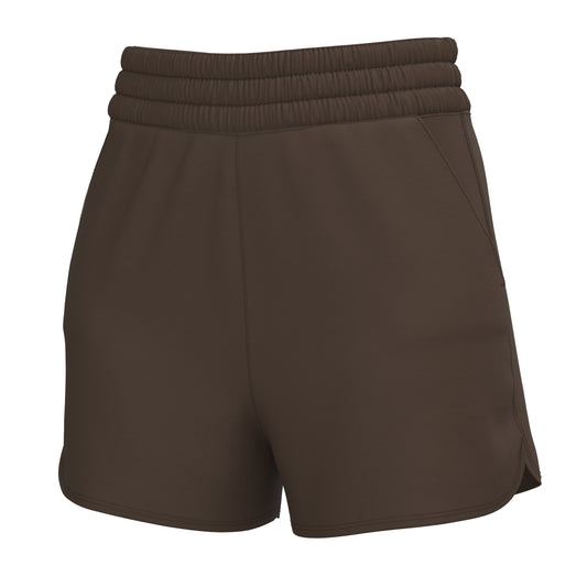 Local Girl High-Waisted Volley Shorts - Espresso