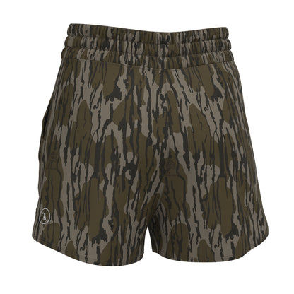 Local Girl High-Waisted Volley Shorts - Mossy Oak Original Bottomland