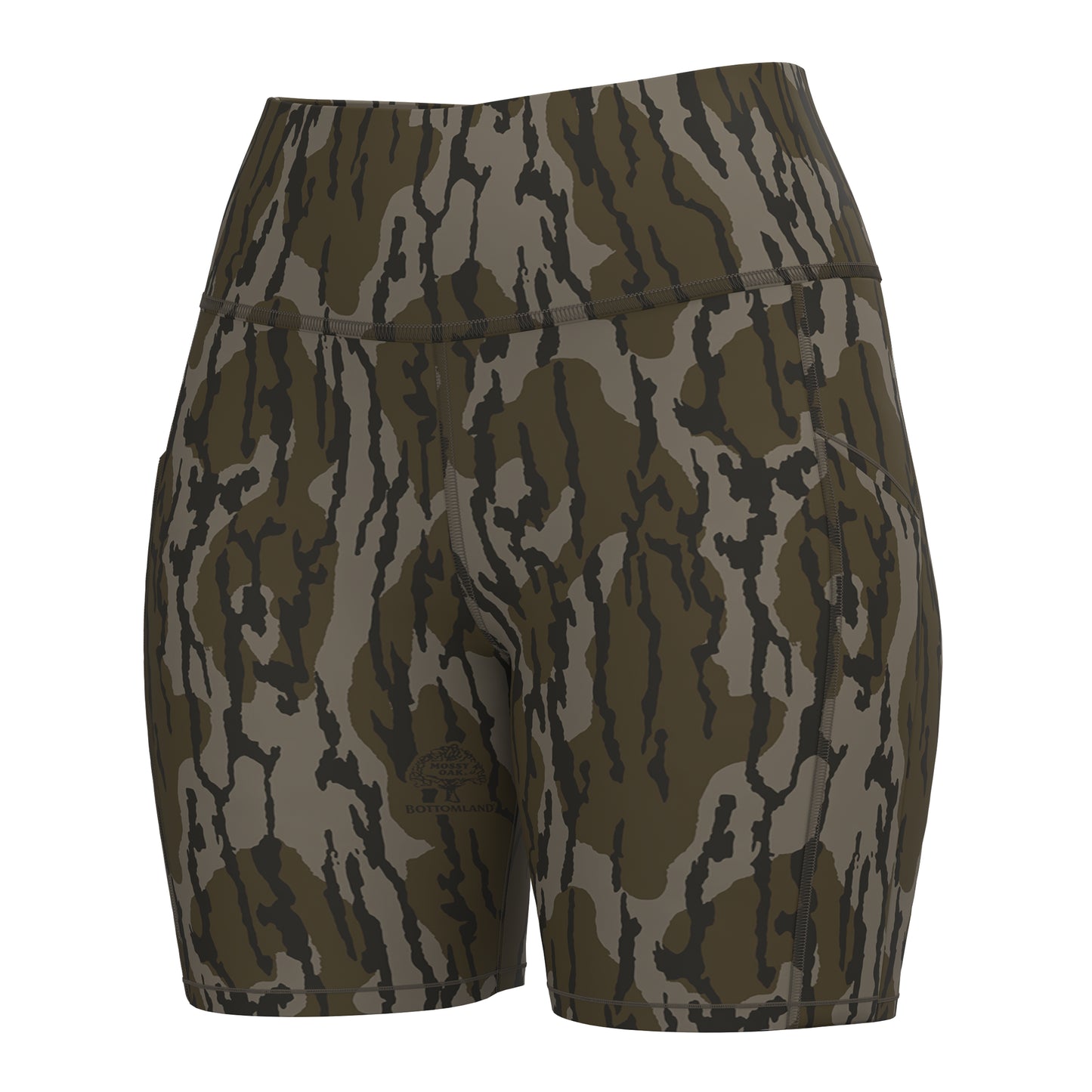 Local Girl Biker Shorts - Mossy Oak Original Bottomland