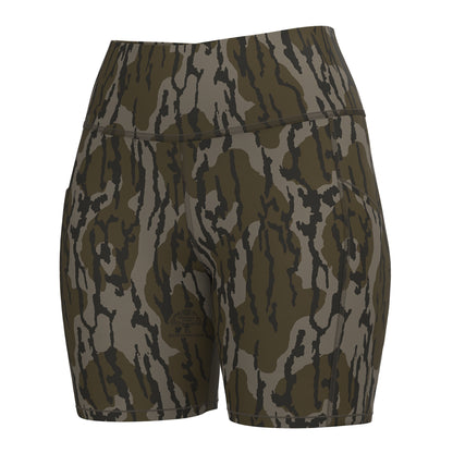 Local Girl Biker Shorts - Mossy Oak Original Bottomland