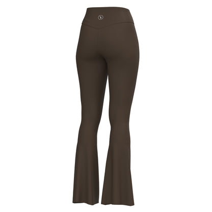 Local Girl Flare Leggings - Espresso