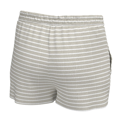 Local Girl Revive Shorts - Light Sand/White