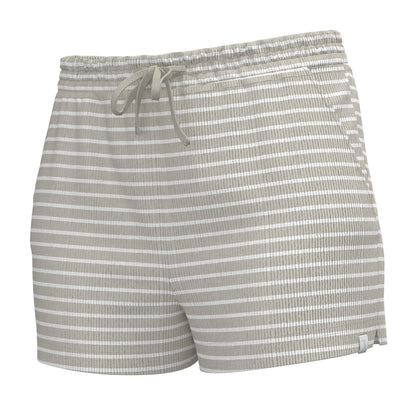 Local Girl Revive Shorts - Light Sand/White