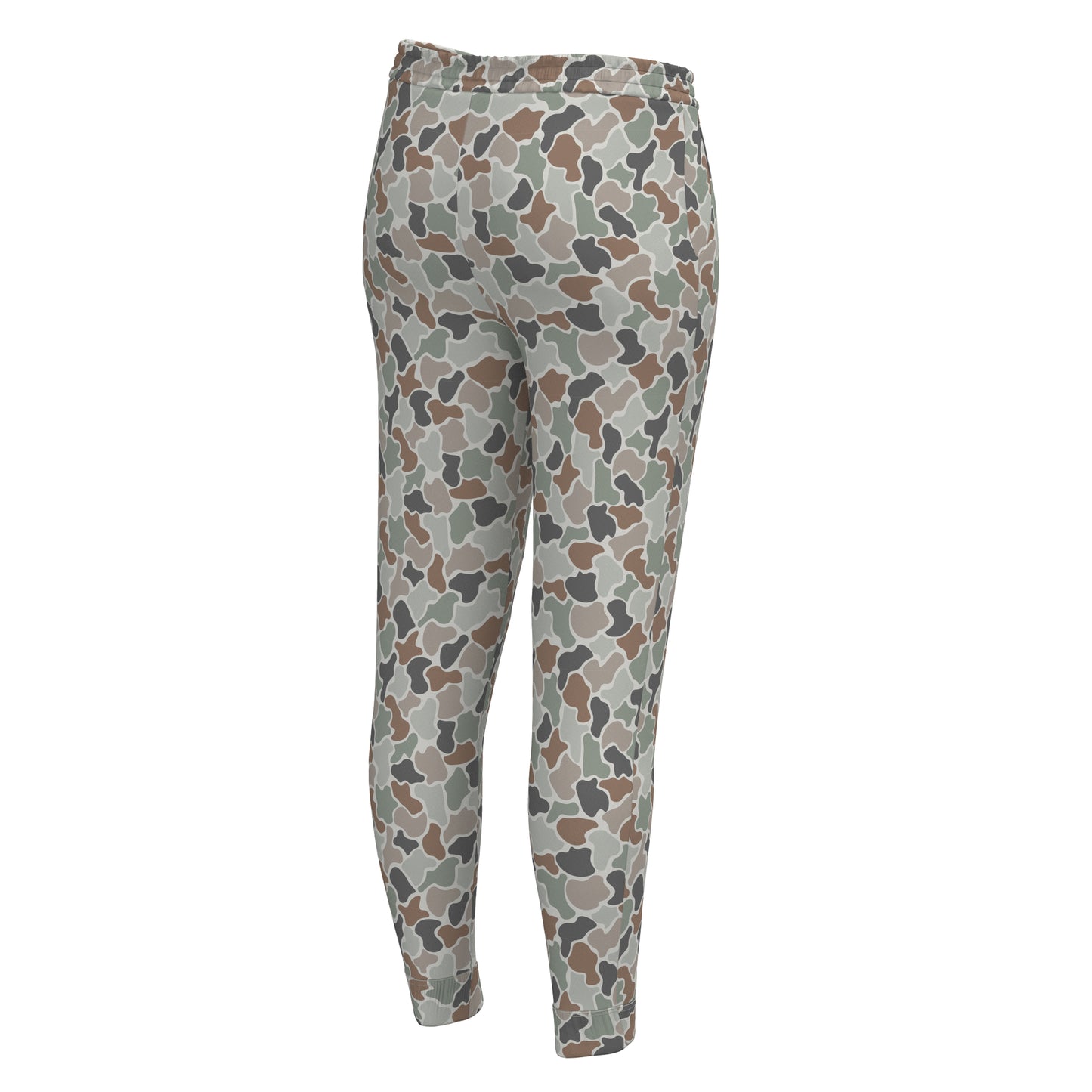 Local Girl Velvet Fleece Jogger - Forest Camo Flora