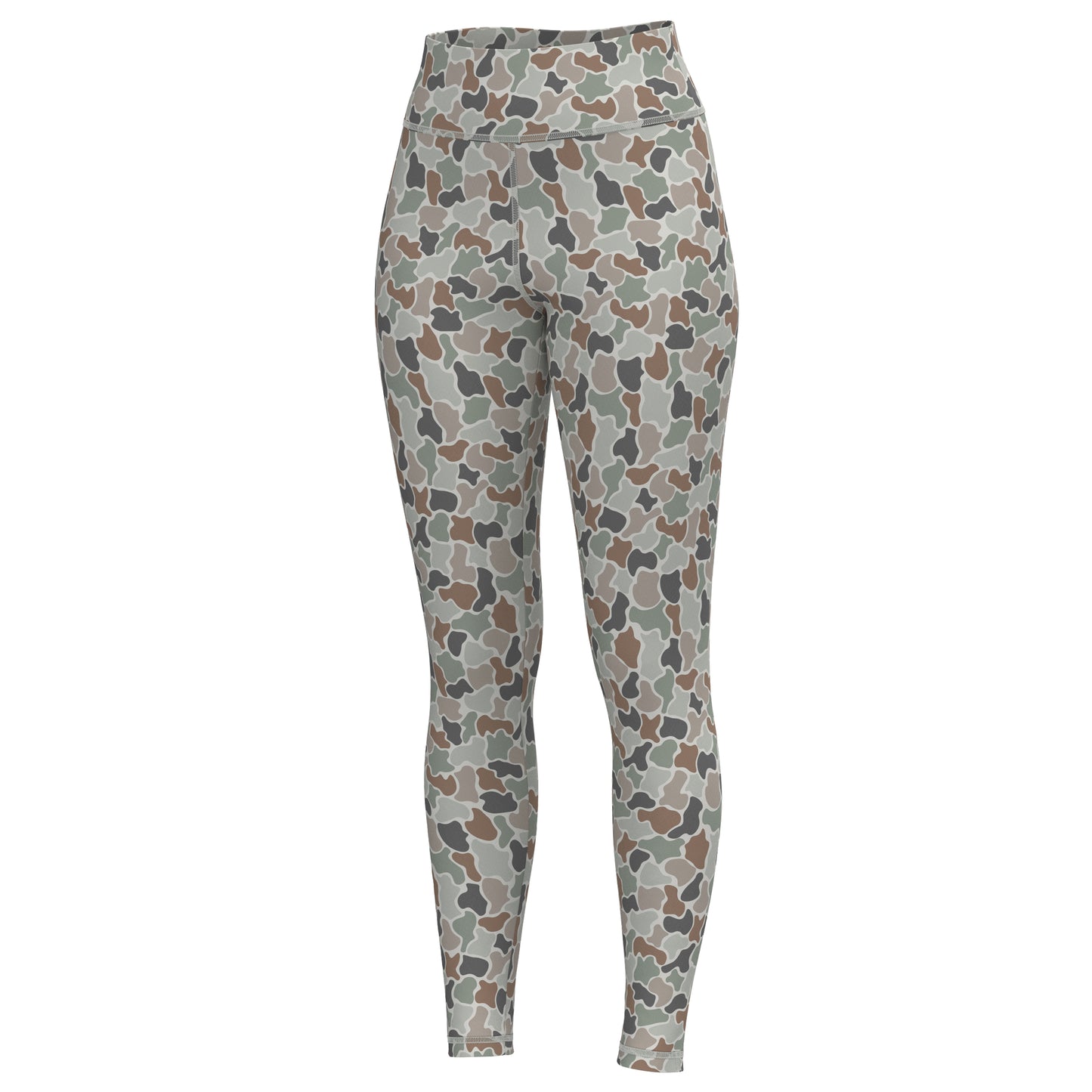 Youth Local Girl Leggings - Forest Camo Flora