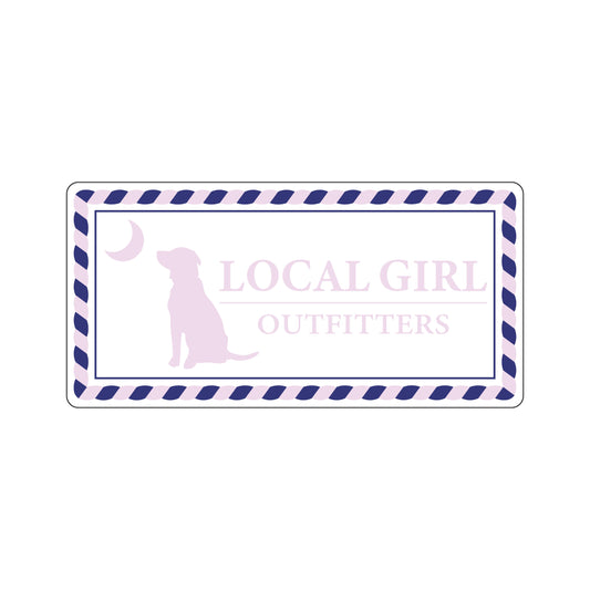 LG Rope Plate Decal