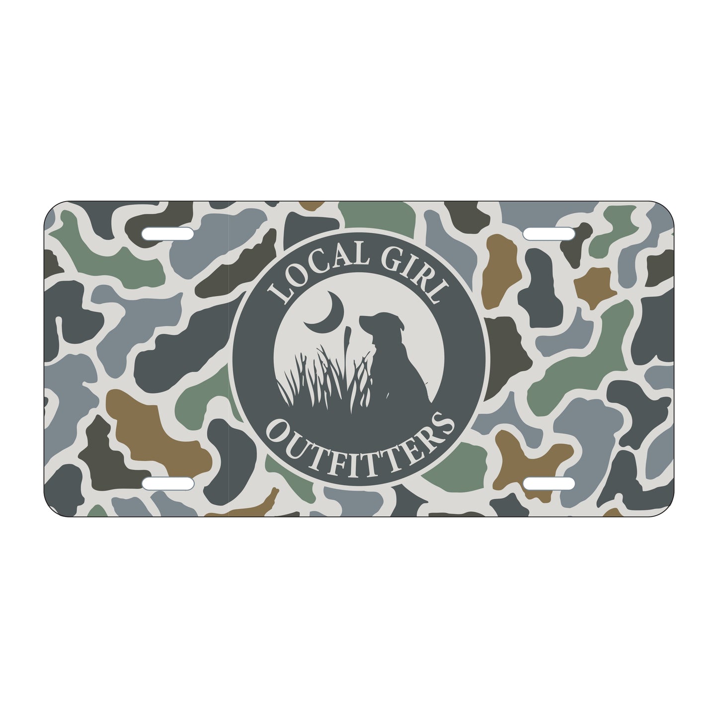 LG License Plate - Localflage Bluff