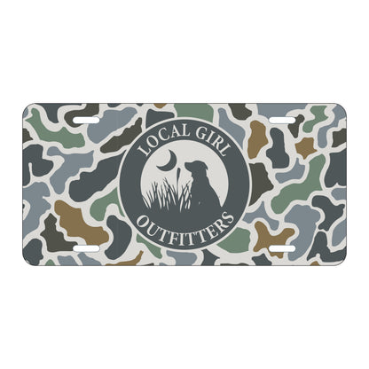 LG License Plate - Localflage Bluff