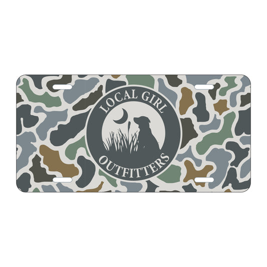 LG License Plate - Localflage Bluff