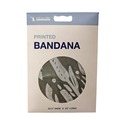 Local Girl Bandana - Olive