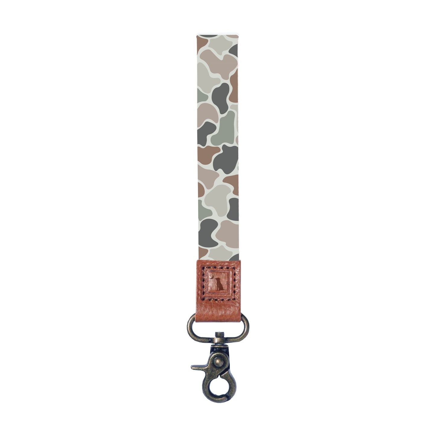Local Girl Wrist Lanyard - Forest Camo Flora