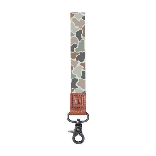 Local Girl Wrist Lanyard - Forest Camo Flora