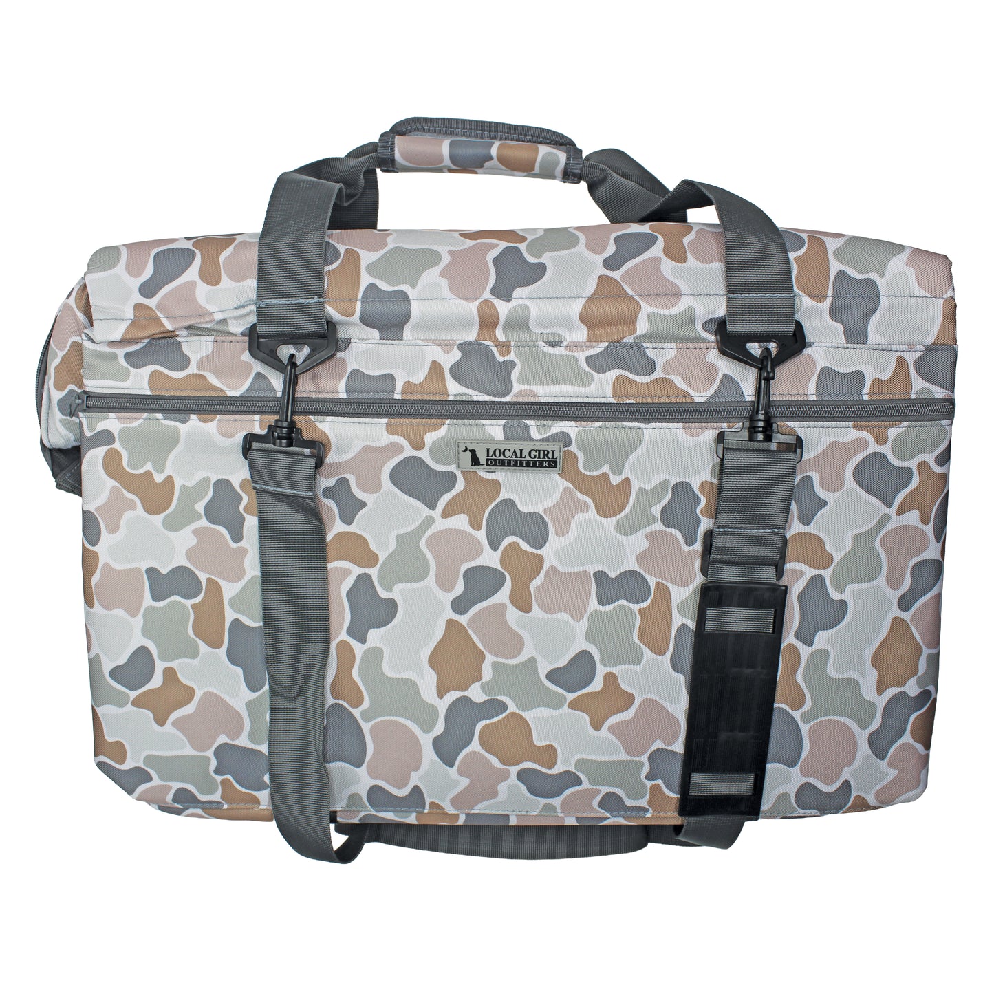 Local Girl Cooler Tote - Forest Camo Flora