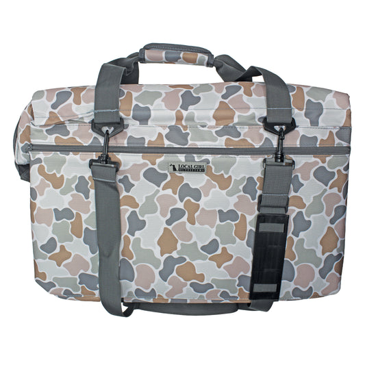 Local Girl Cooler Tote - Forest Camo Flora