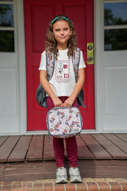 Local Girl Lunch Box - Forest Camo Flora
