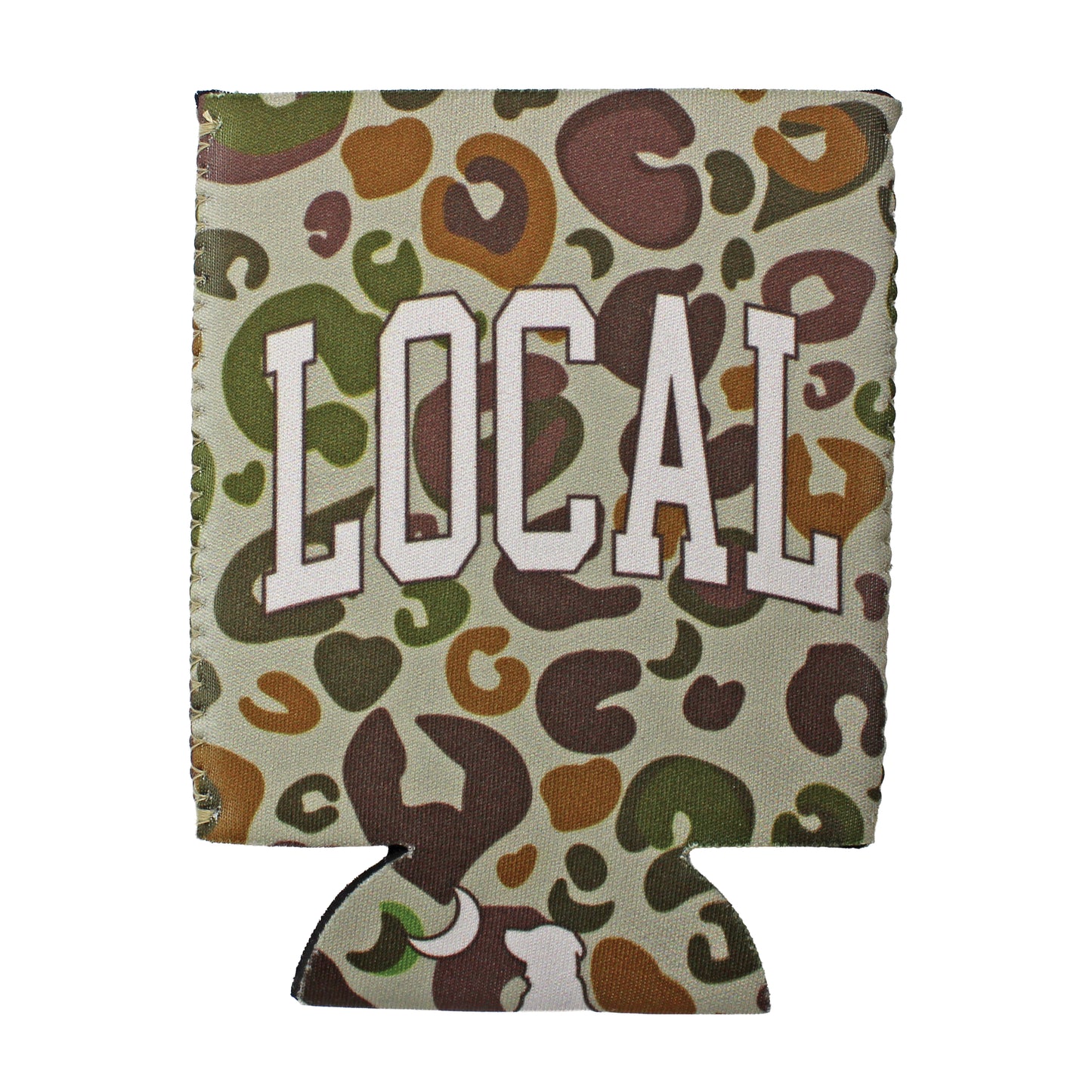 Local Girl Koozie Vintage Cheetah - Vintage Cheetah
