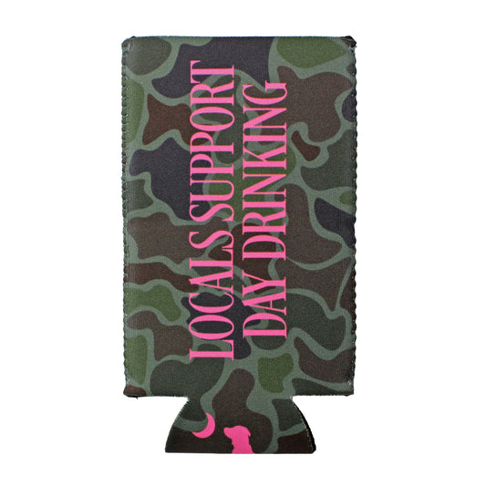Local Girl Slim Can Koozie Day Drinker - Localflage OD