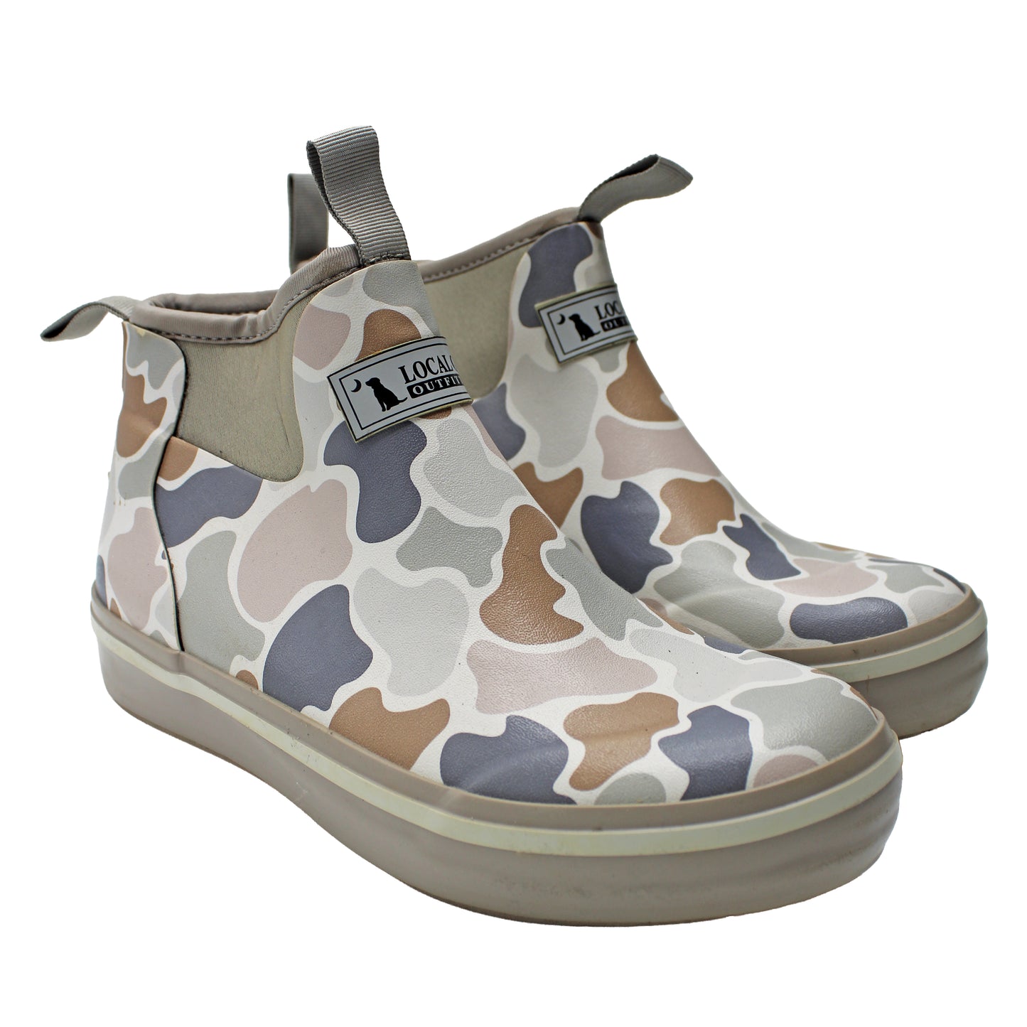 Local Girl Rubber Boots - Forest Camo Flora
