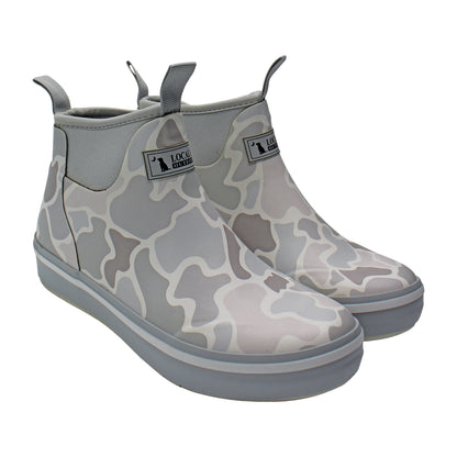 Local Girl Rubber Boots - Forest Camo Saltwater