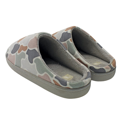 Local Girl Slippers - Forest Camo Flora