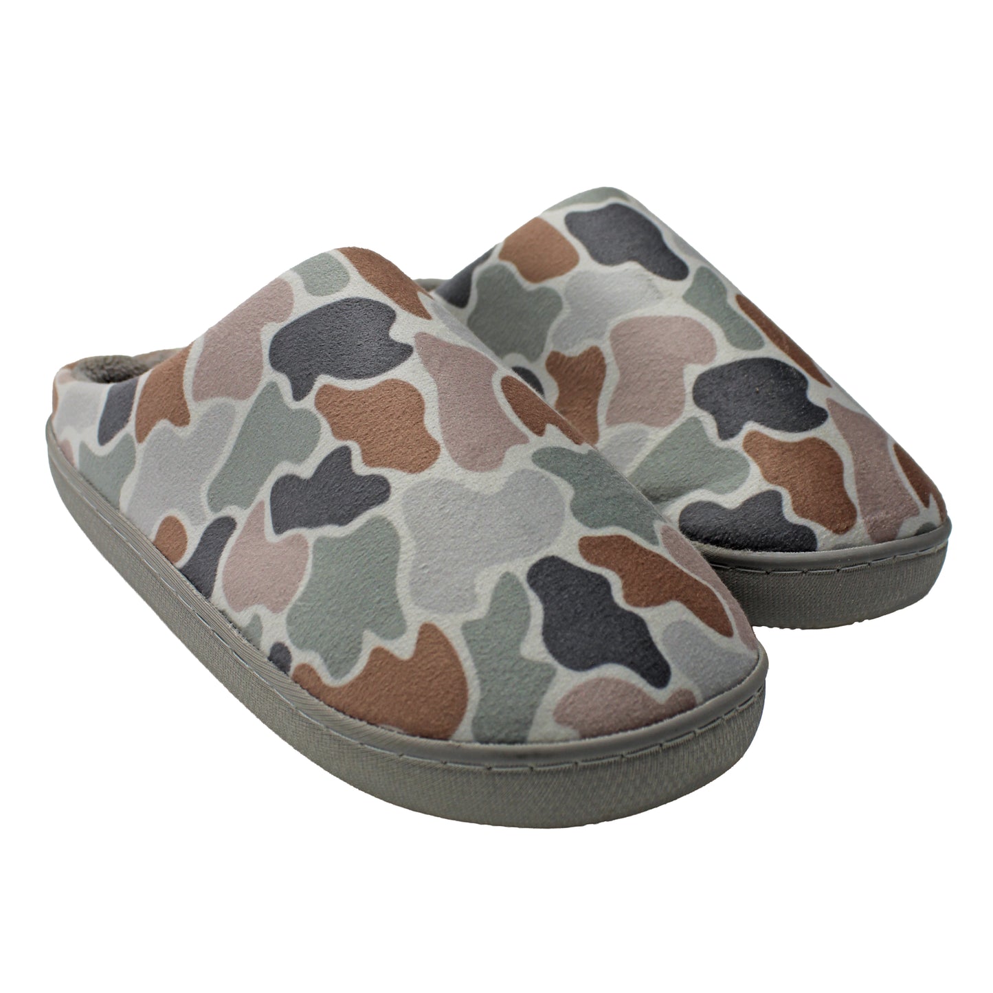 Local Girl Slippers - Forest Camo Flora